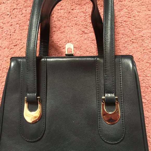 Vintage Blue Handbag - Picture 2 of 7